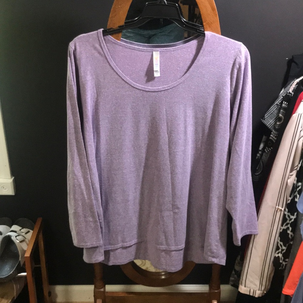 Lularoe 2XL Lynnae Long Sleeve
